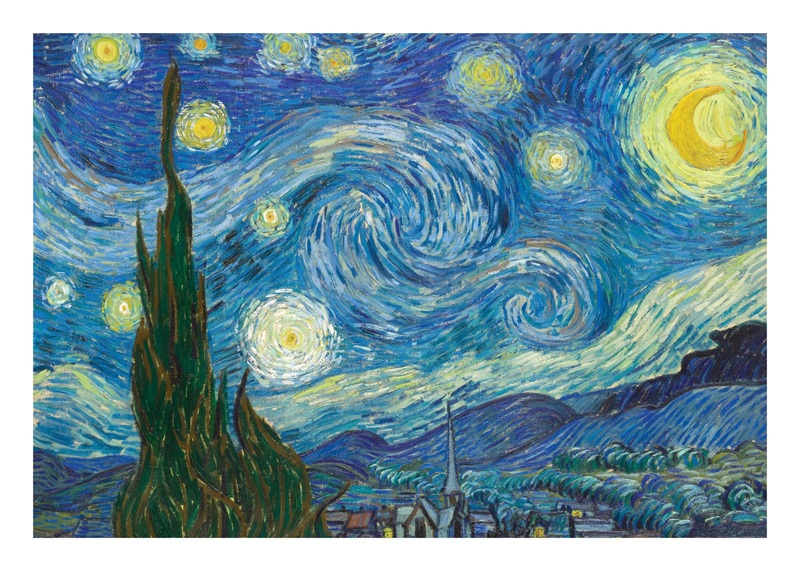 The Starry Night – kiệt tác tranh sơn dầu giàu cảm xúc của Van Gogh