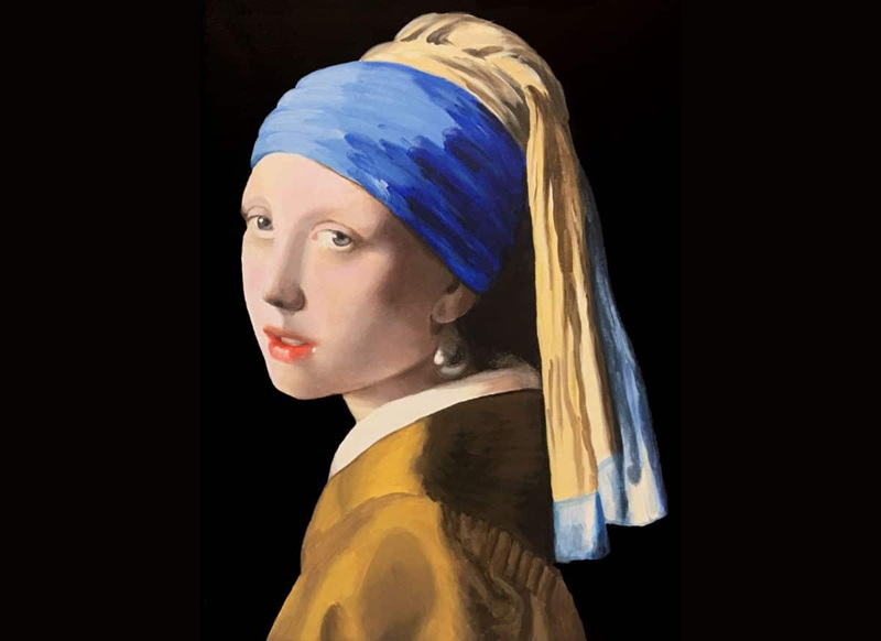 Girl with a Pearl Earring nổi bật với ánh sáng và vẻ đẹp tinh tế