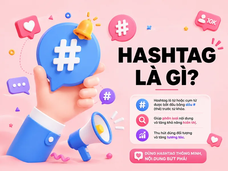 Hashtag là gì? Bí quyết dùng hashtag hiệu quả nhất hiện nay