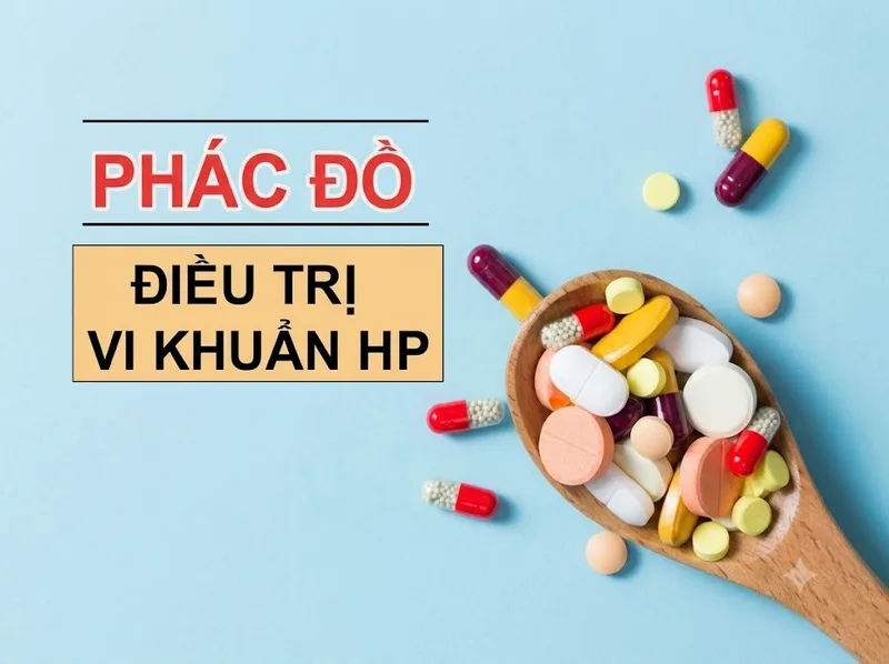 Điều trị HP thường cần kết hợp nhiều phương pháp nhằm loại bỏ vi khuẩn và bảo vệ niêm mạc dạ dày.