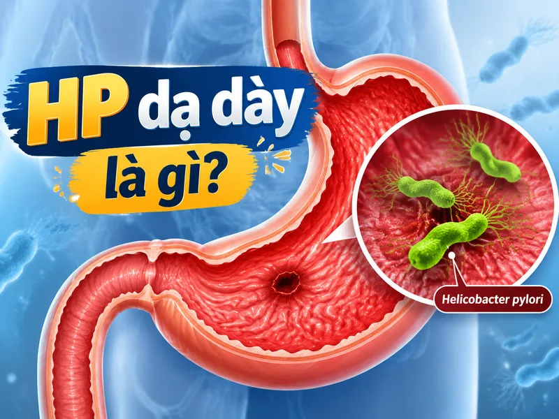Hình ảnh minh họa vi khuẩn Helicobacter pylori – tác nhân có khả năng tồn tại trong môi trường axit của dạ dày.